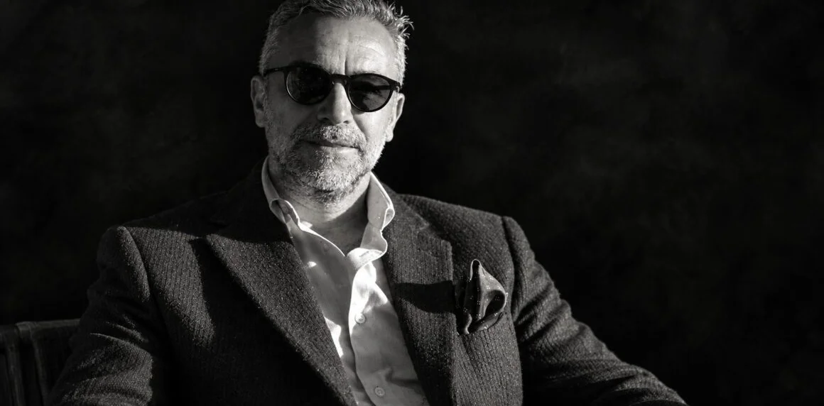 Can Topçu photographed for his Chic Icon interview